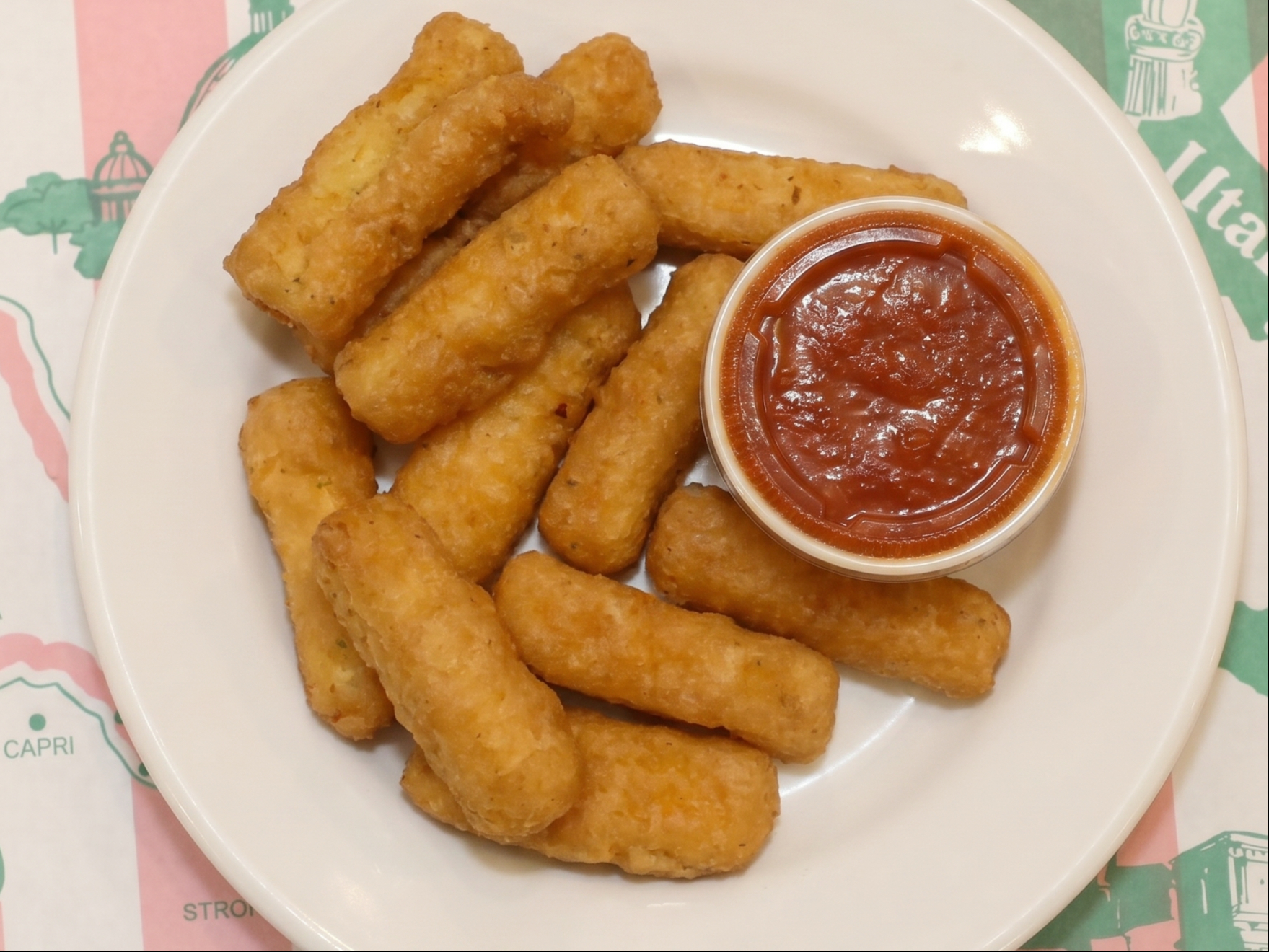 Mozzarella Sticks.