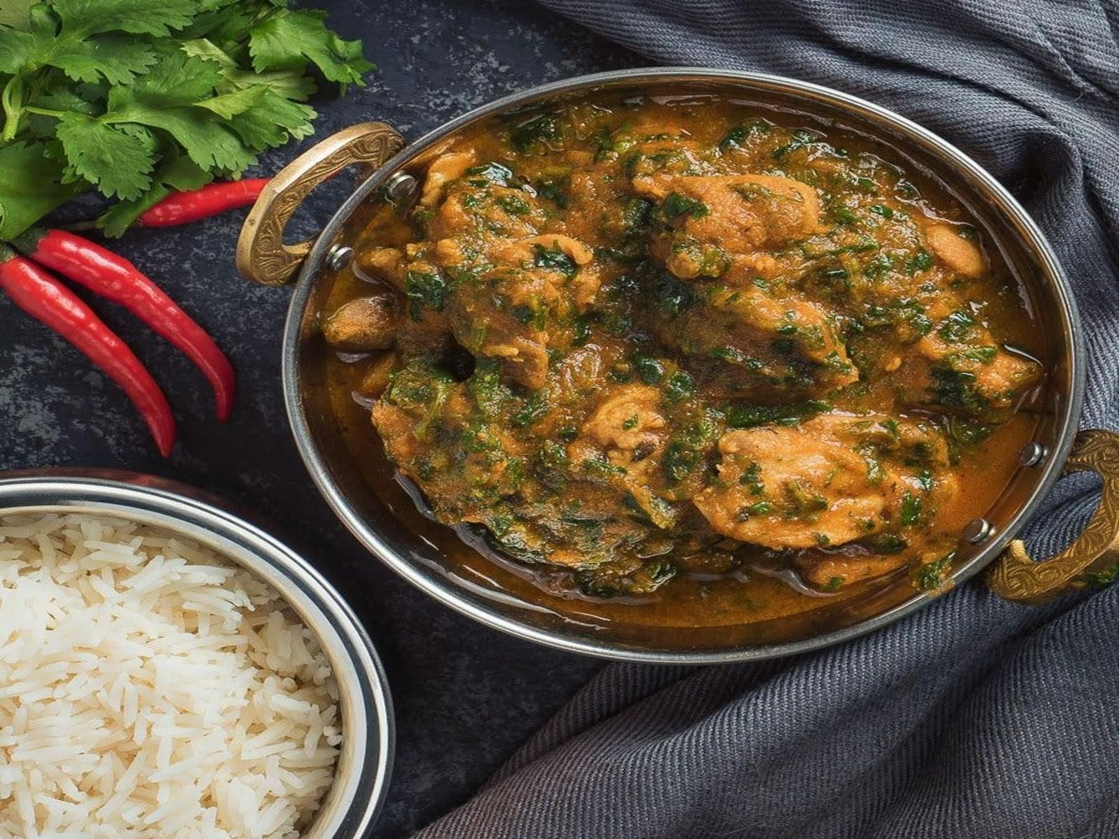 Chicken Saag.