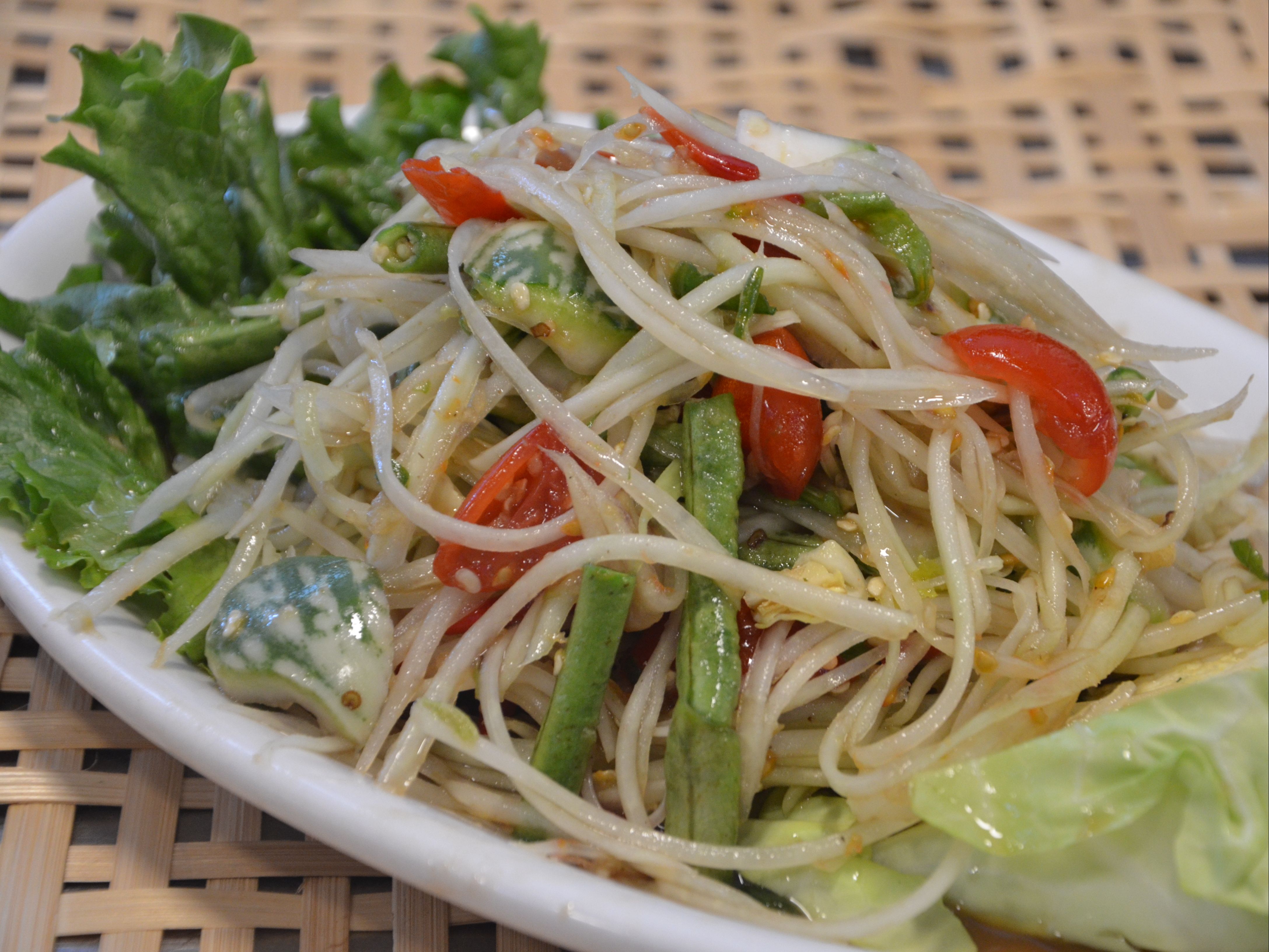 Lao Papaya Salad.