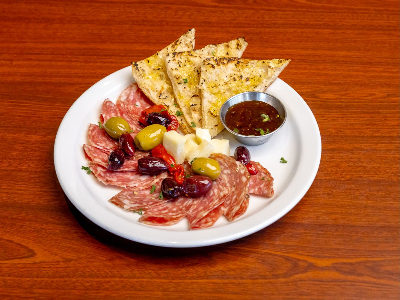 Salami and Cheese Antipasta