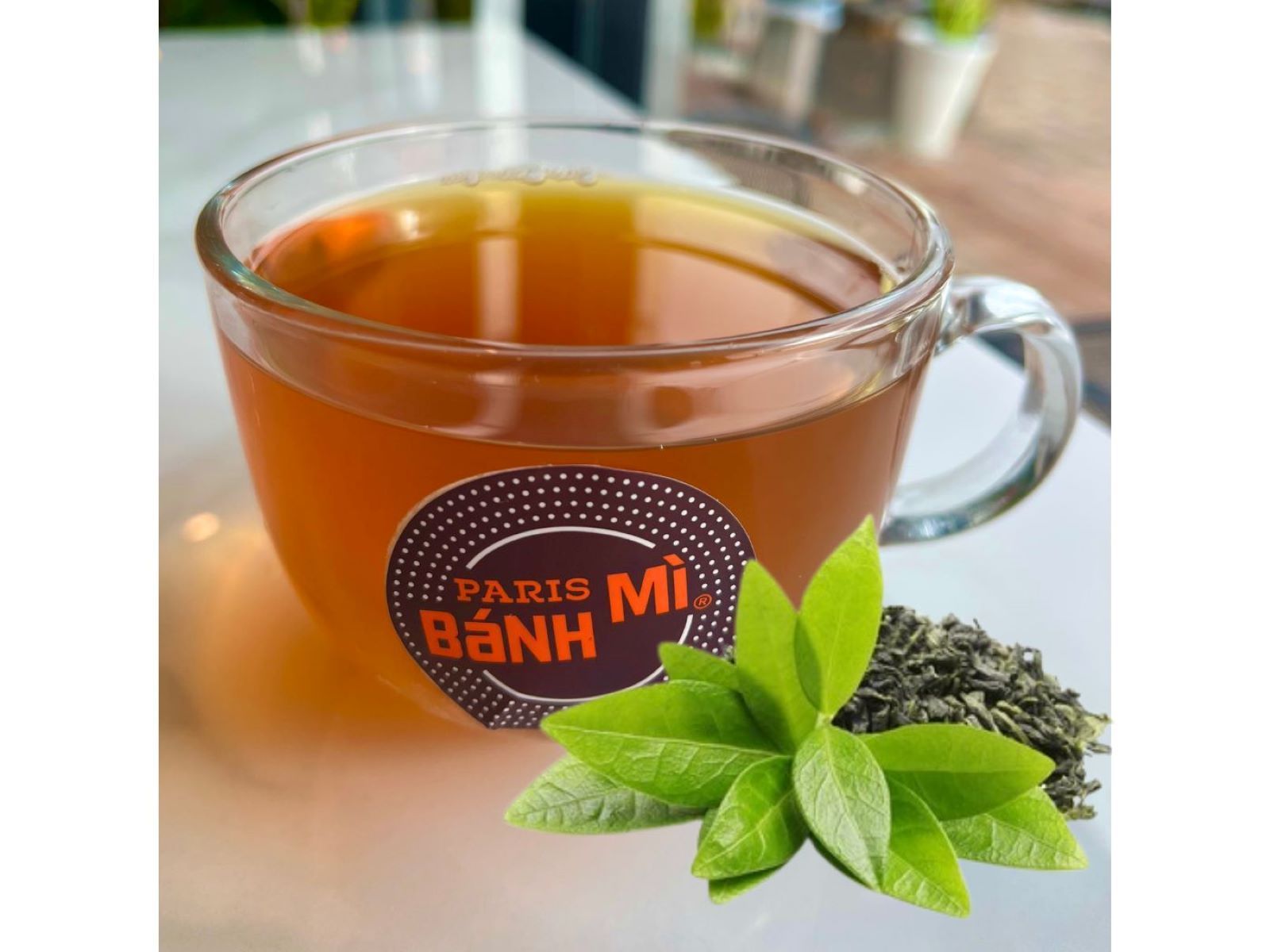 Hot Honey Jasmine Green Tea 16oz *Contains Caffeine*.