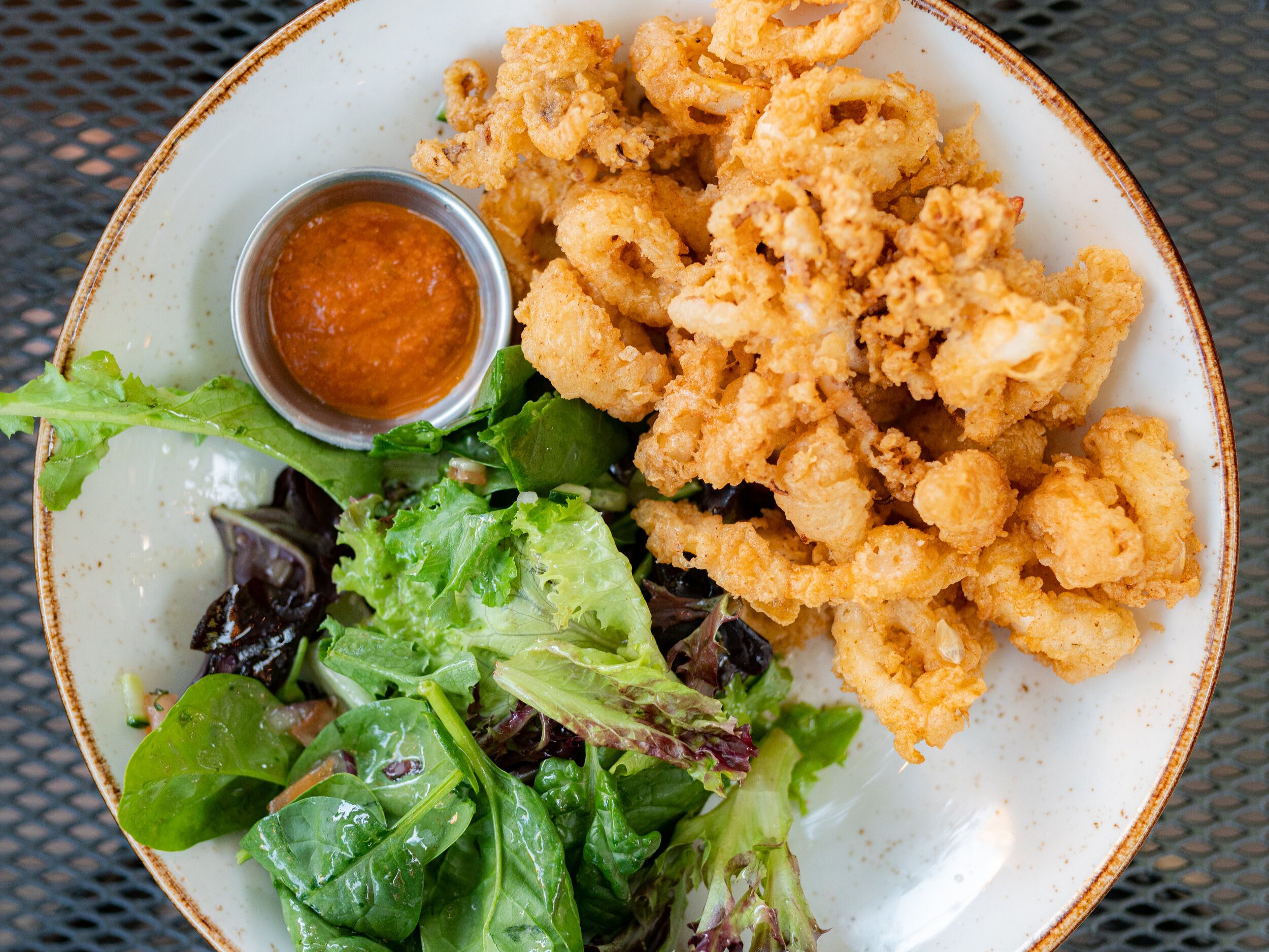Calamari Frittes (C).
