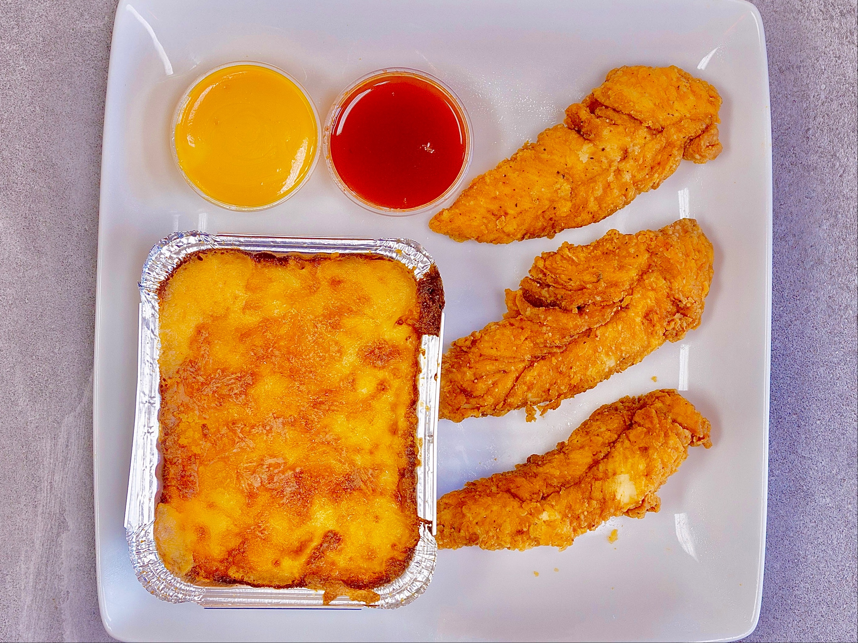 3 Tenders & 1 Side.
