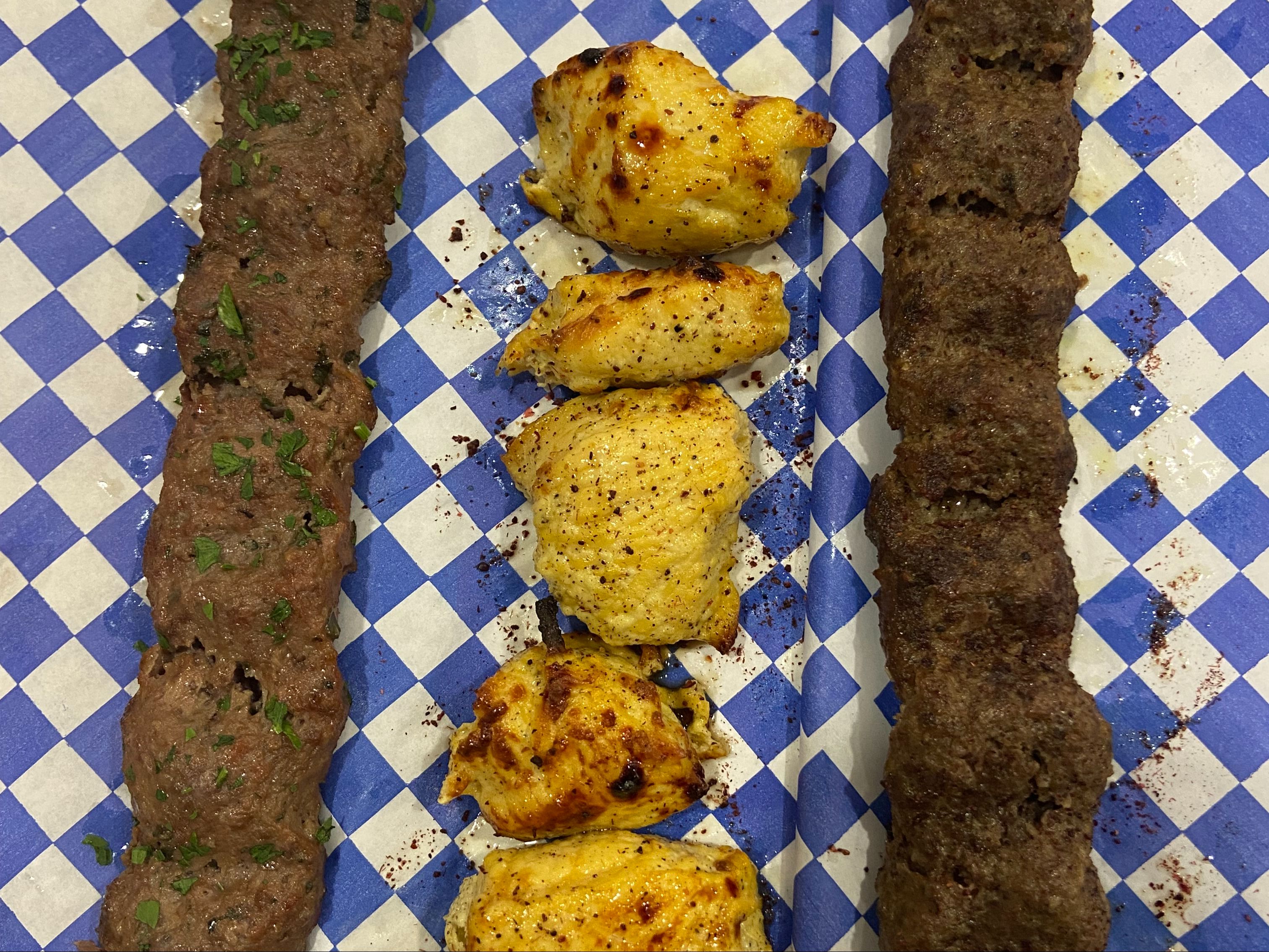Mixed Kabob Protein Only.