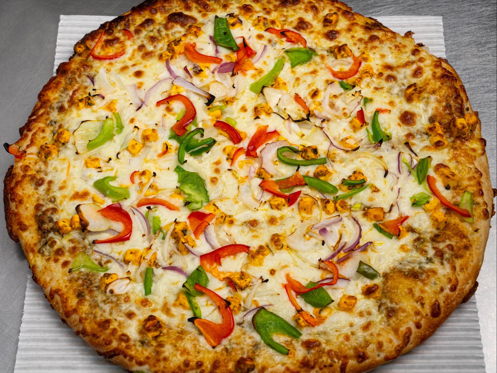 Paneer Gongura Pizza.