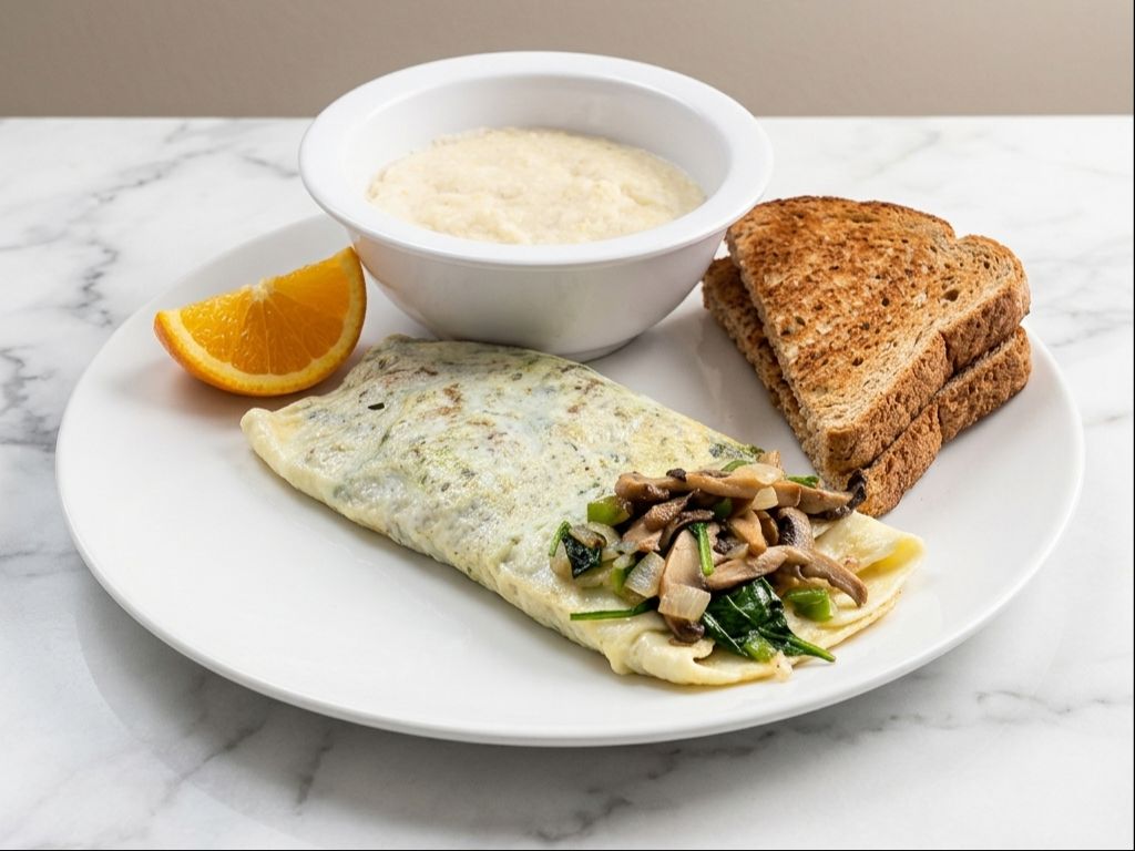 Omelette Veggie Egg White
