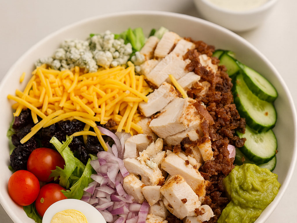 Catering Cobb Salad Bowl.