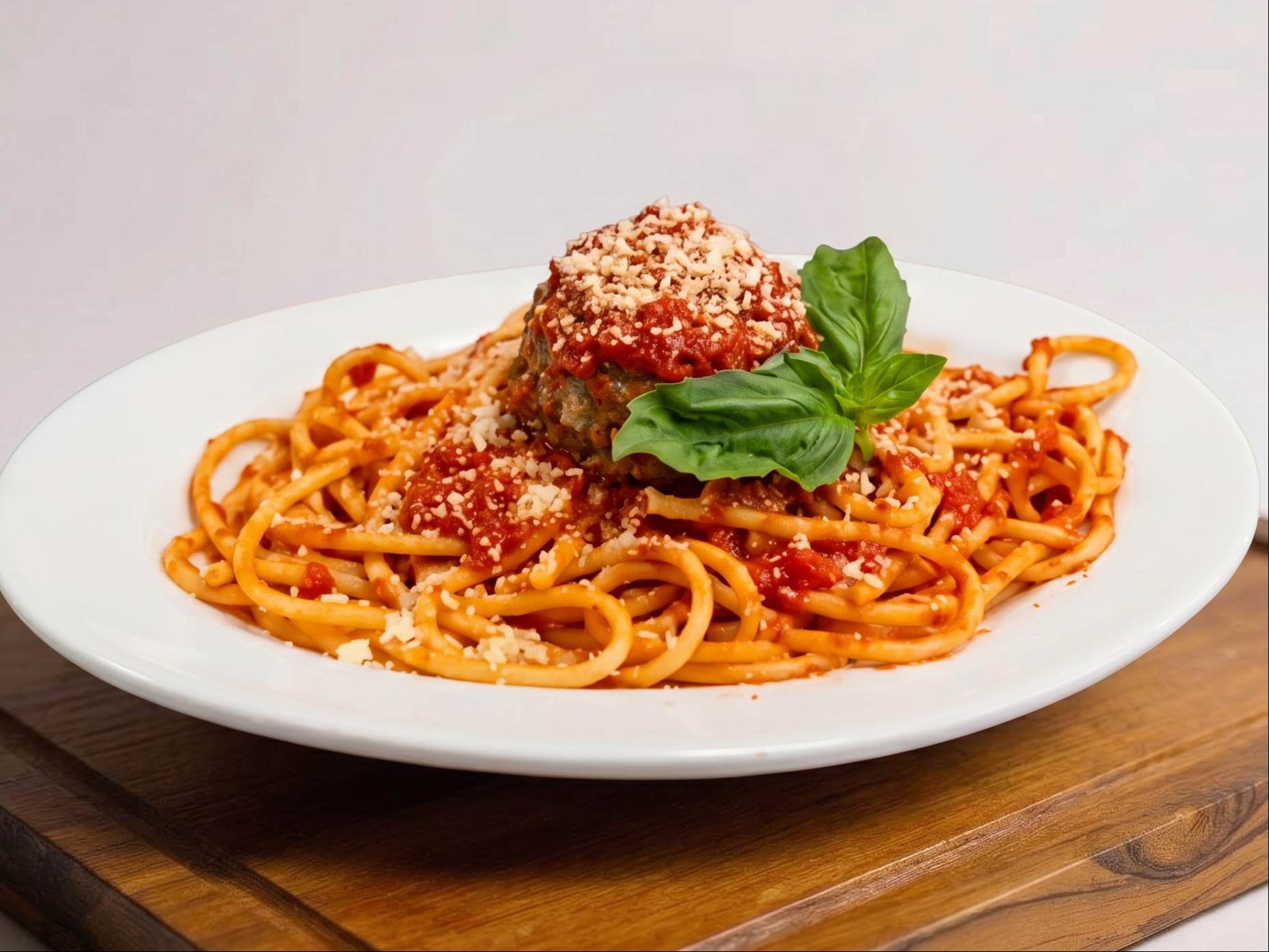 Linguini + Meatball