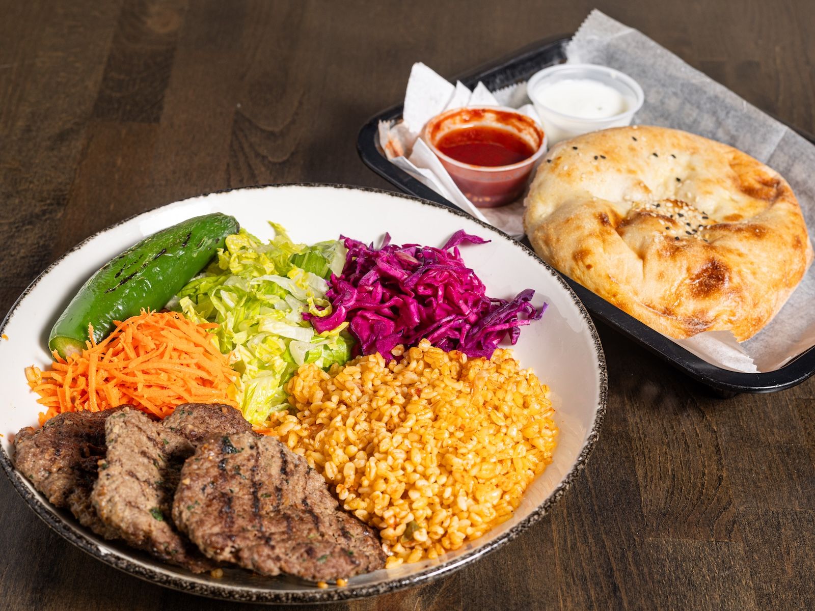 Kofta Beef Kebab.