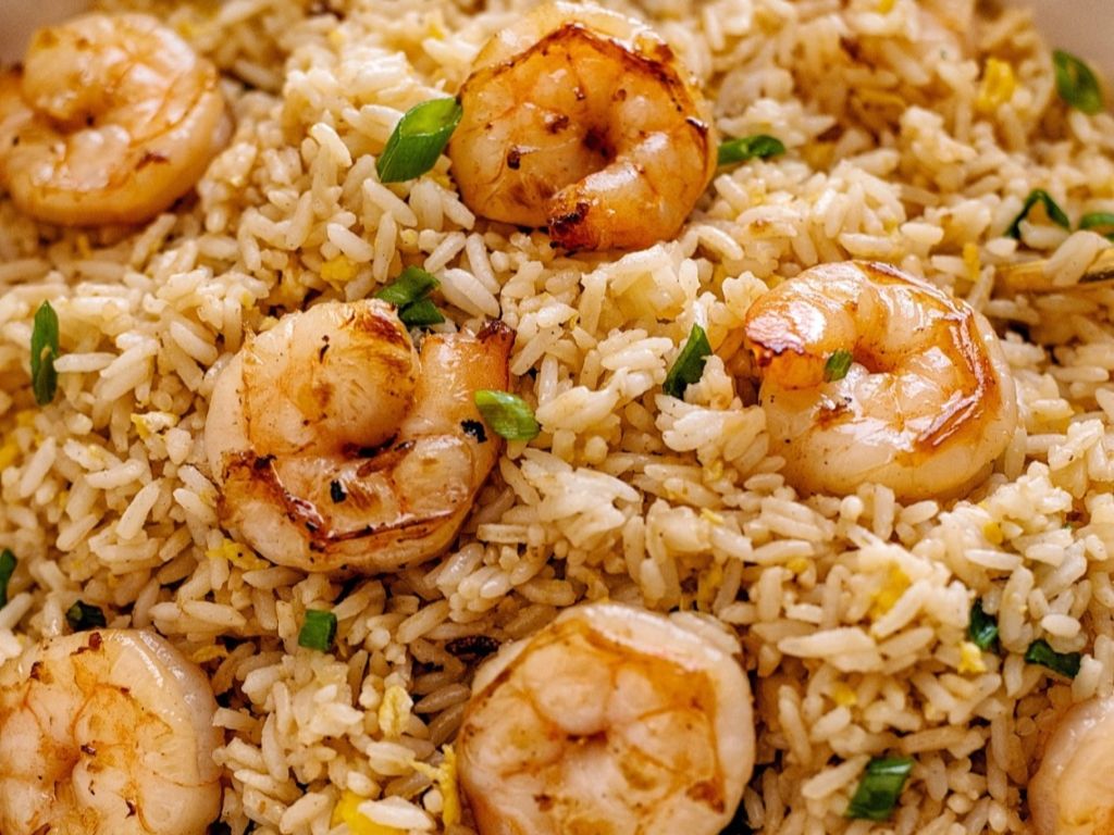 Shrimp Fried Rice / Cơm chiên tôm / 虾仁炒饭