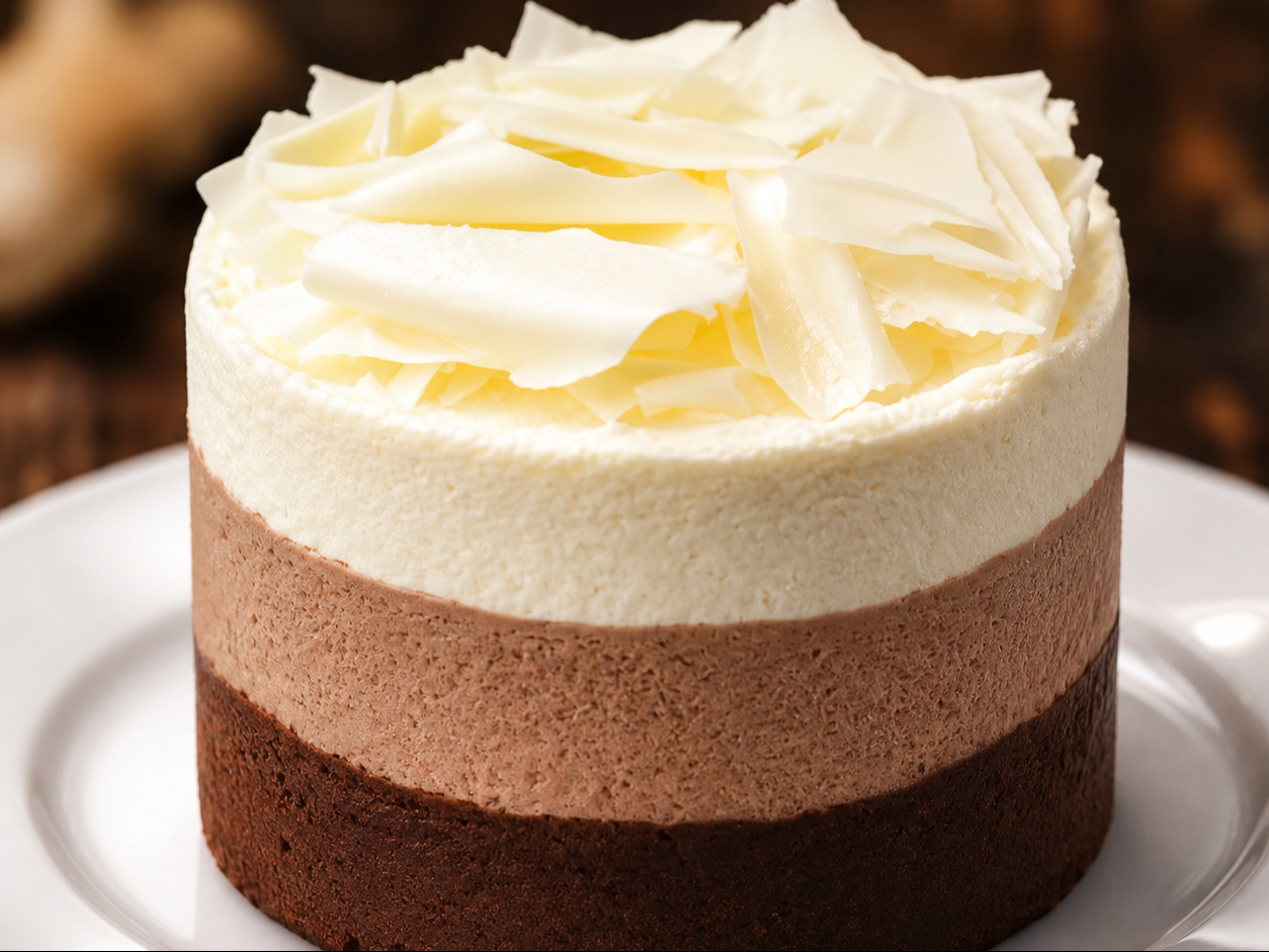 Triple Mousse Cake.