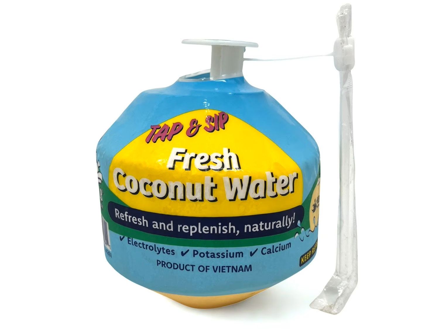 Fresh coconut water.