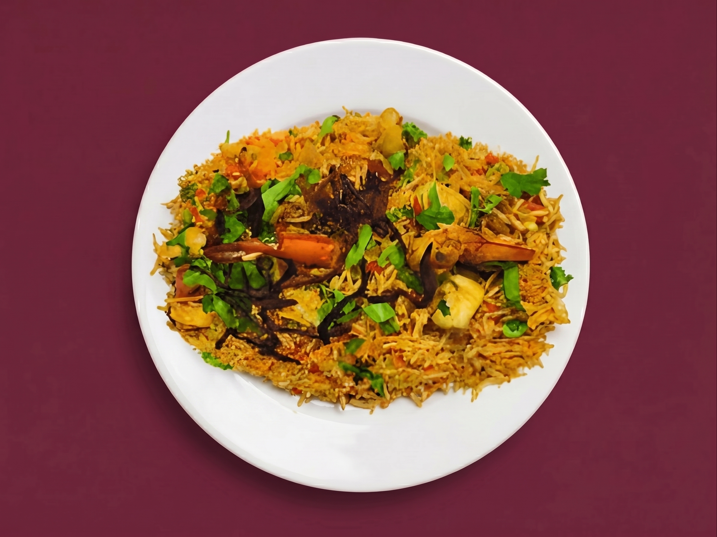 52. King Prawn Biryani.