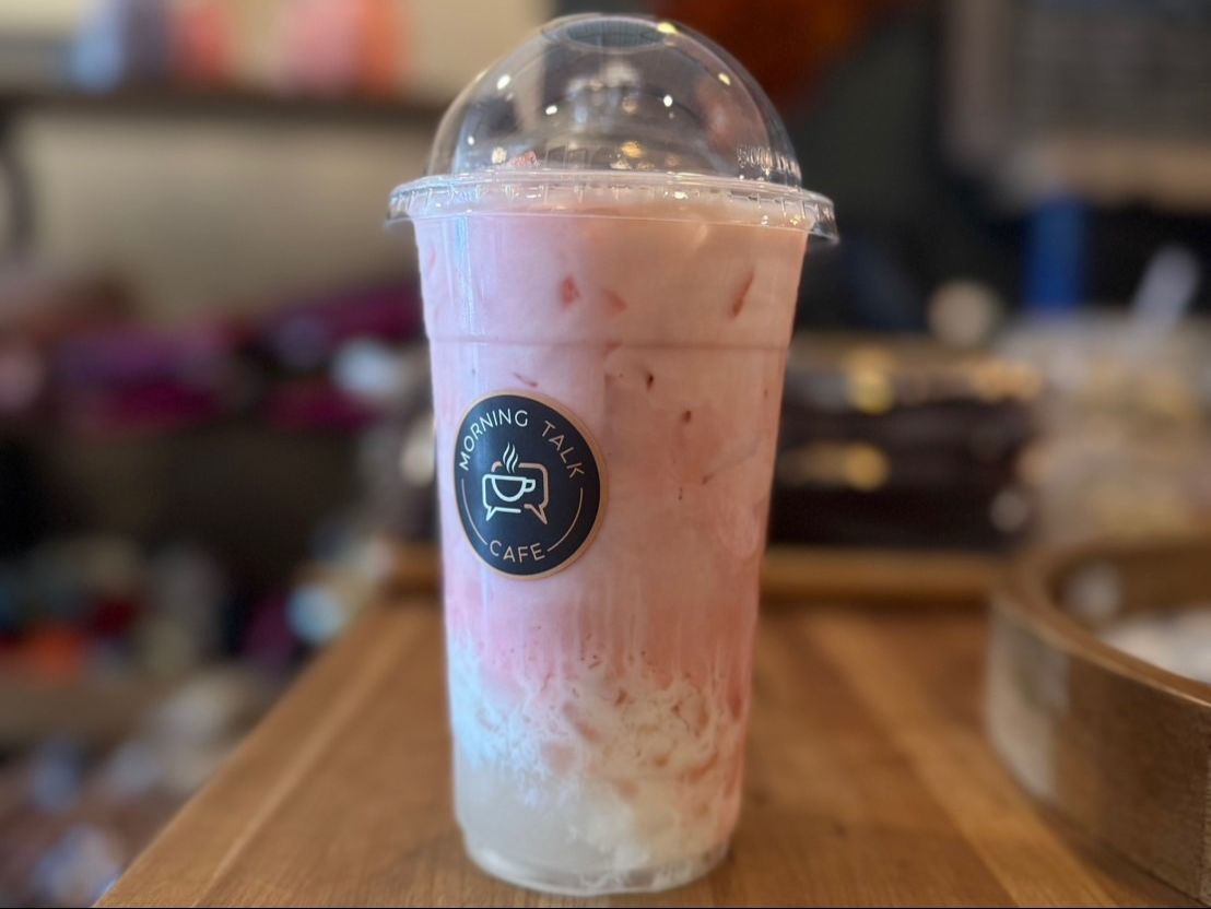 Rose Iced Tea Crytal Boba(20oz).
