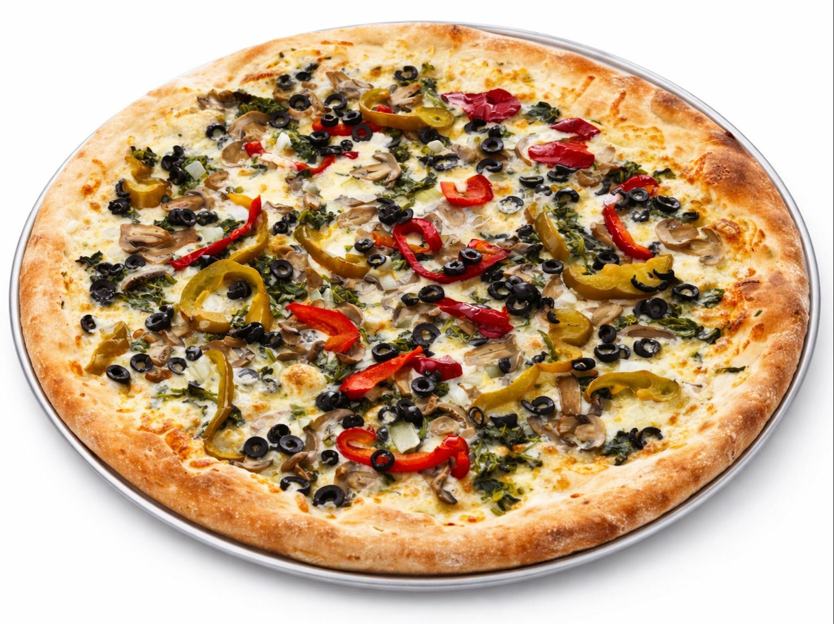 Veggie Large 16 Inch 8 Slice.