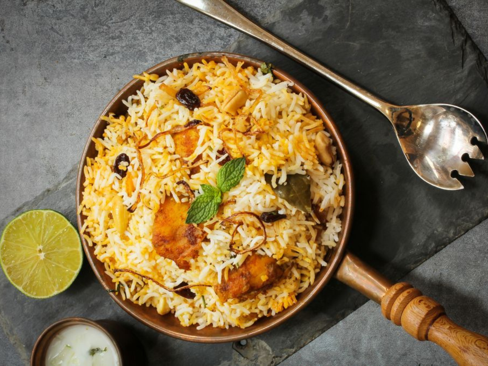 Chicken Biryani Boneless.