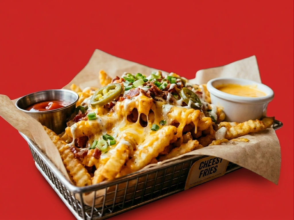 Cheesy fries.