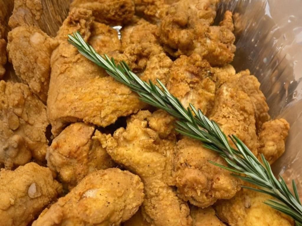 Fried Chicken Wings.