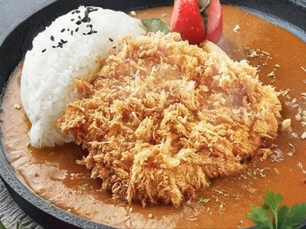 CURRY (CHICKEN) KATSU.
