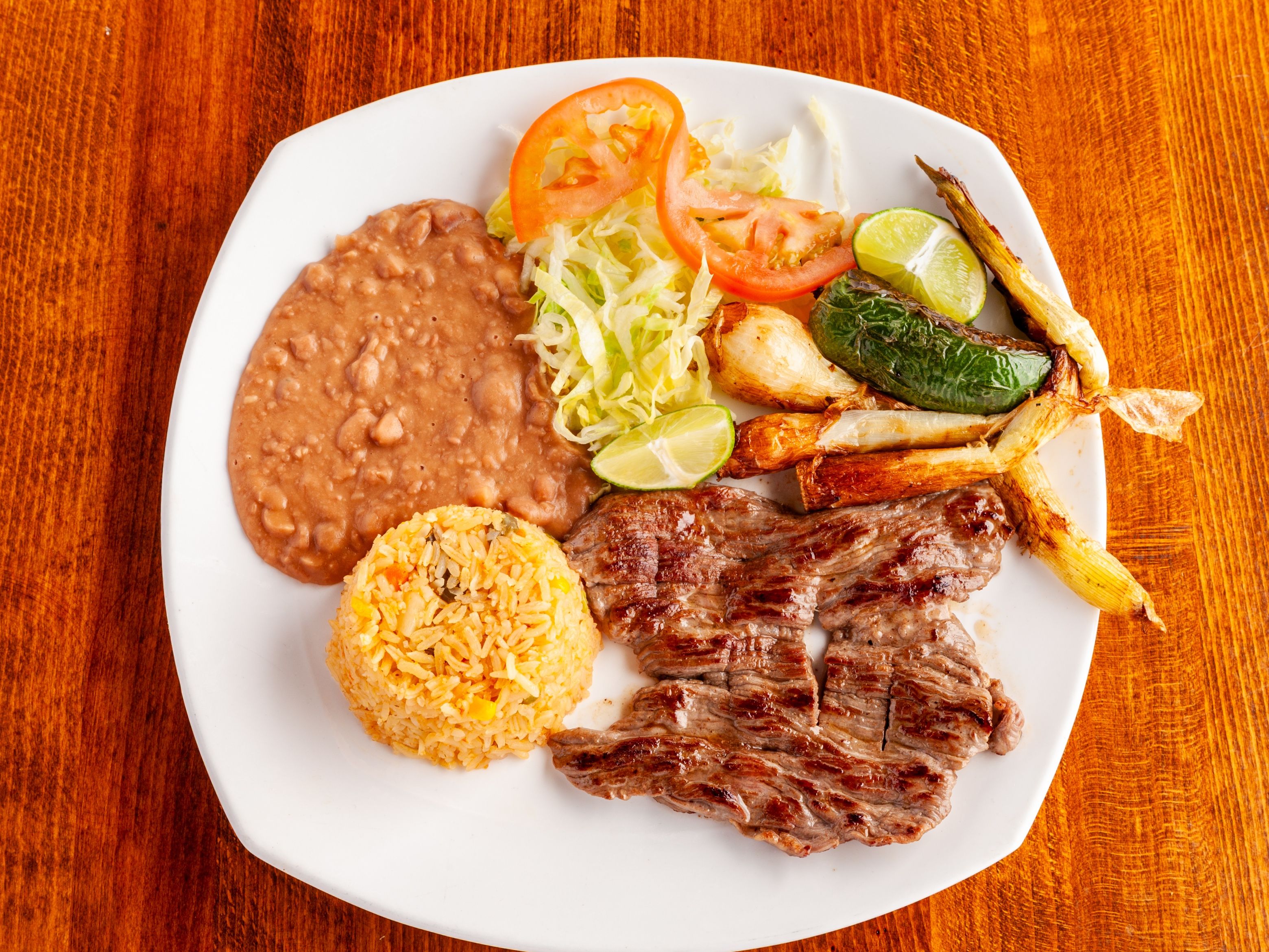 Arrachera Platillo.