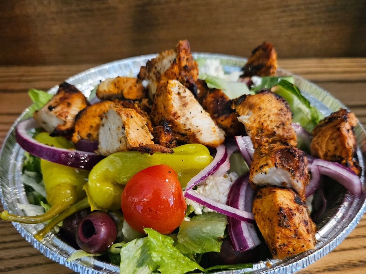 #2 Greek Salad W/ Drink