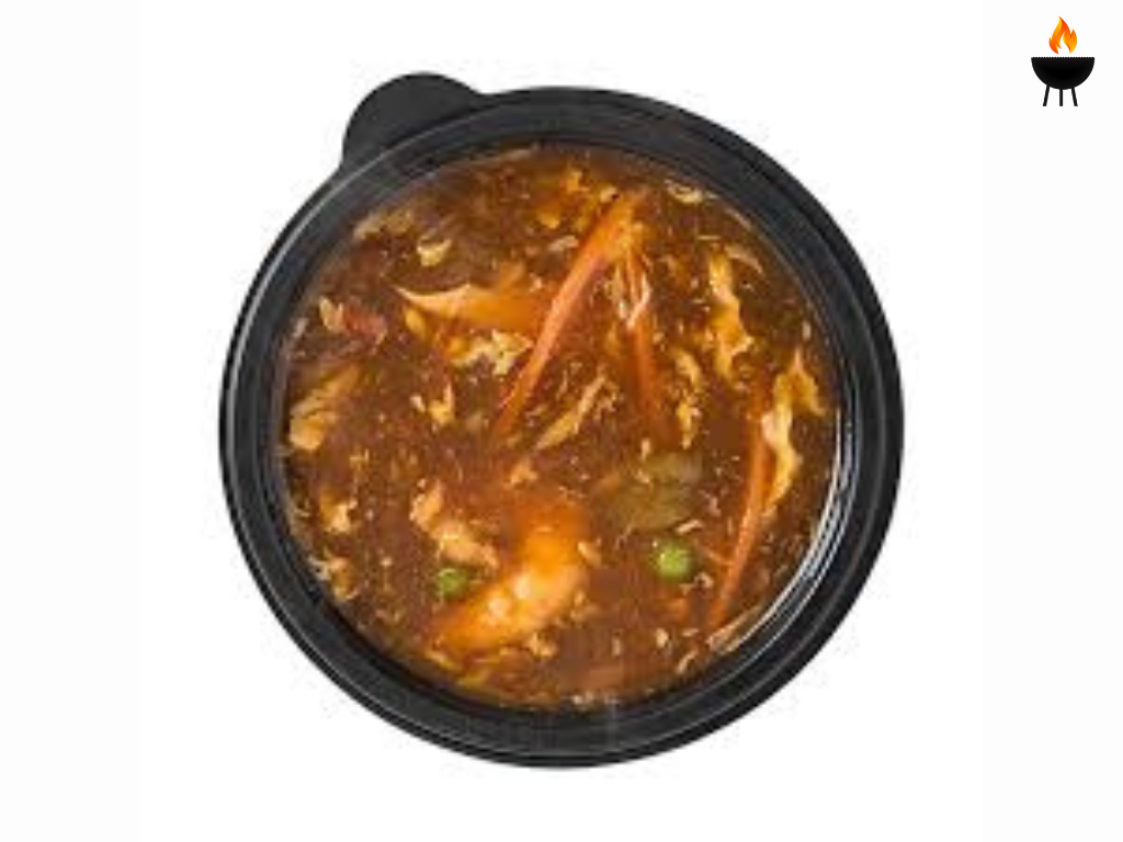 Chicken Hot And Sour Soup.
