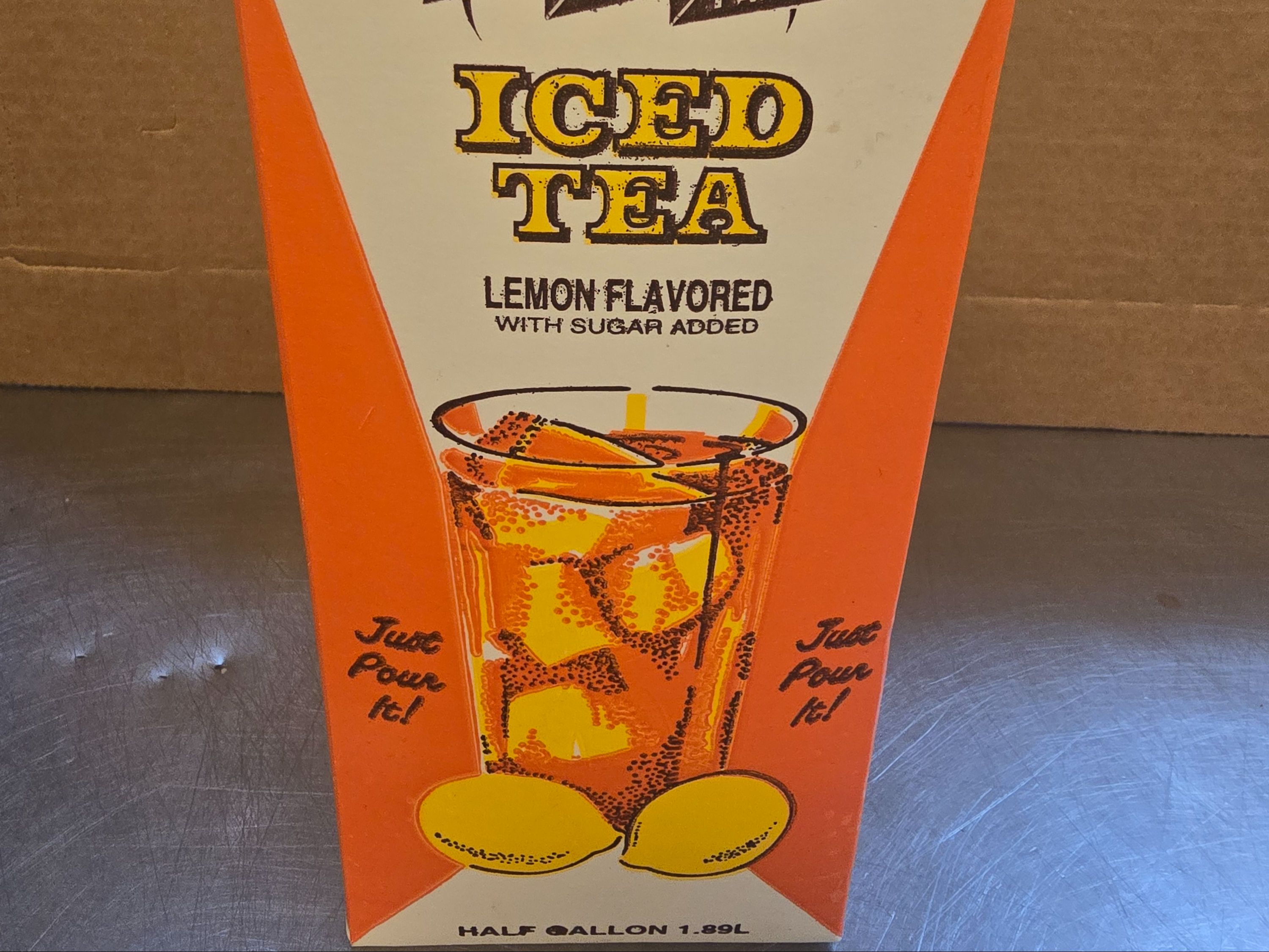 Vale Wood Farms Tea Half Gallon.