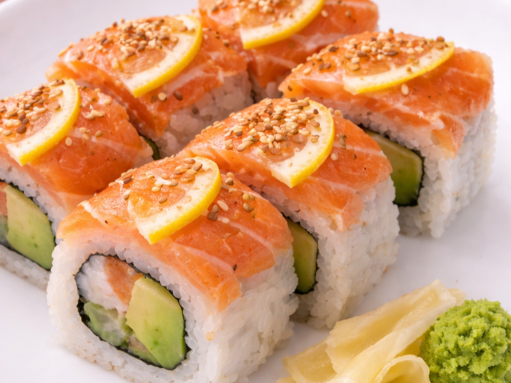 Special Salmon Roll.