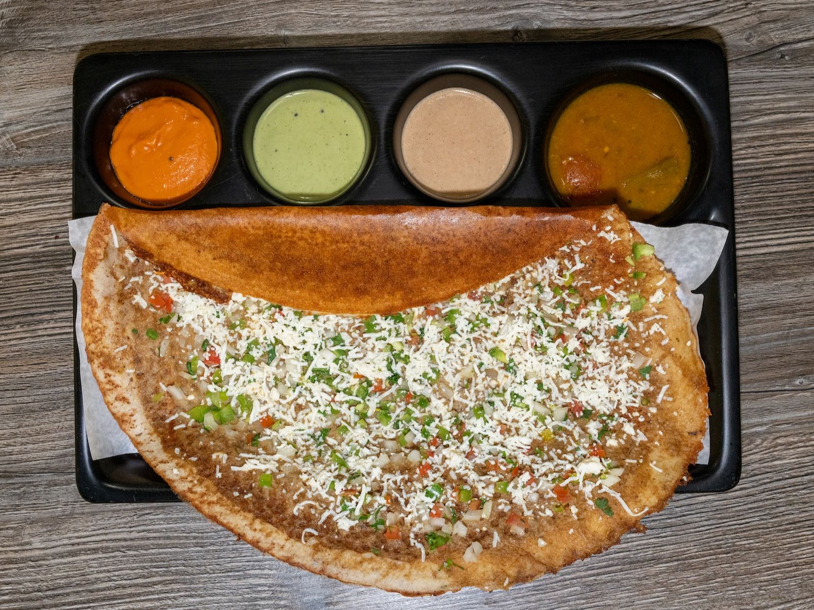 Vijayawada Paneer Dosa.