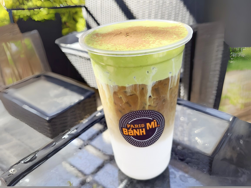 Matcha Foam Coffee.