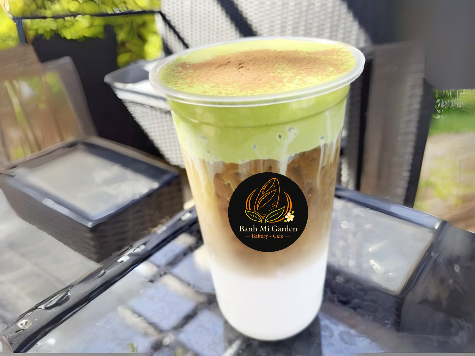 Matcha Foam Coffee.