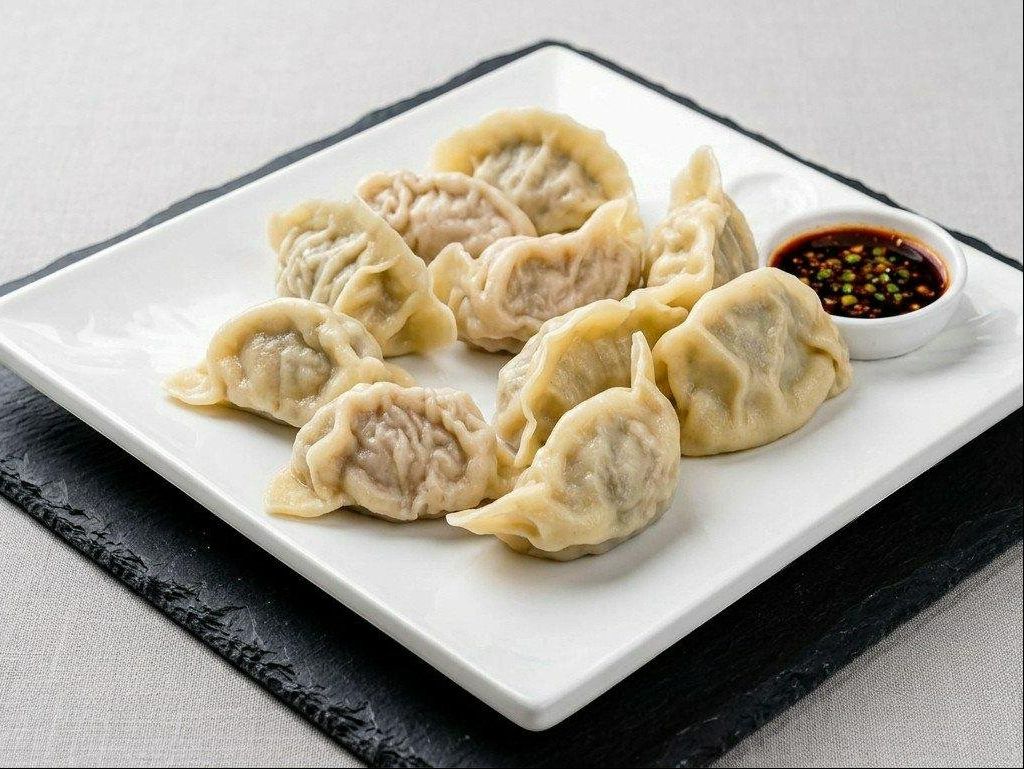 Pork & Cabbage Dumplings.