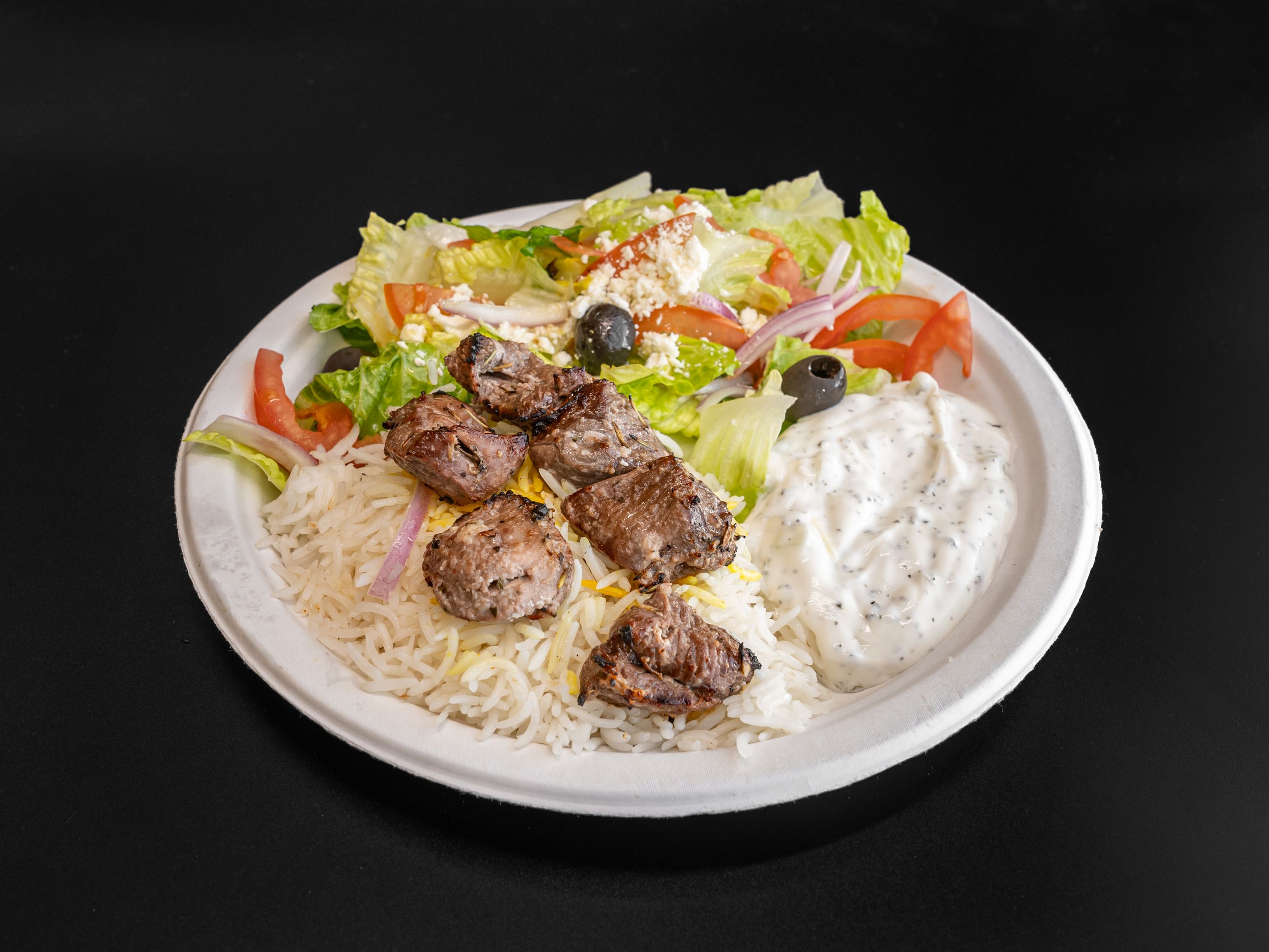 1. Beef Shish Kabob.
