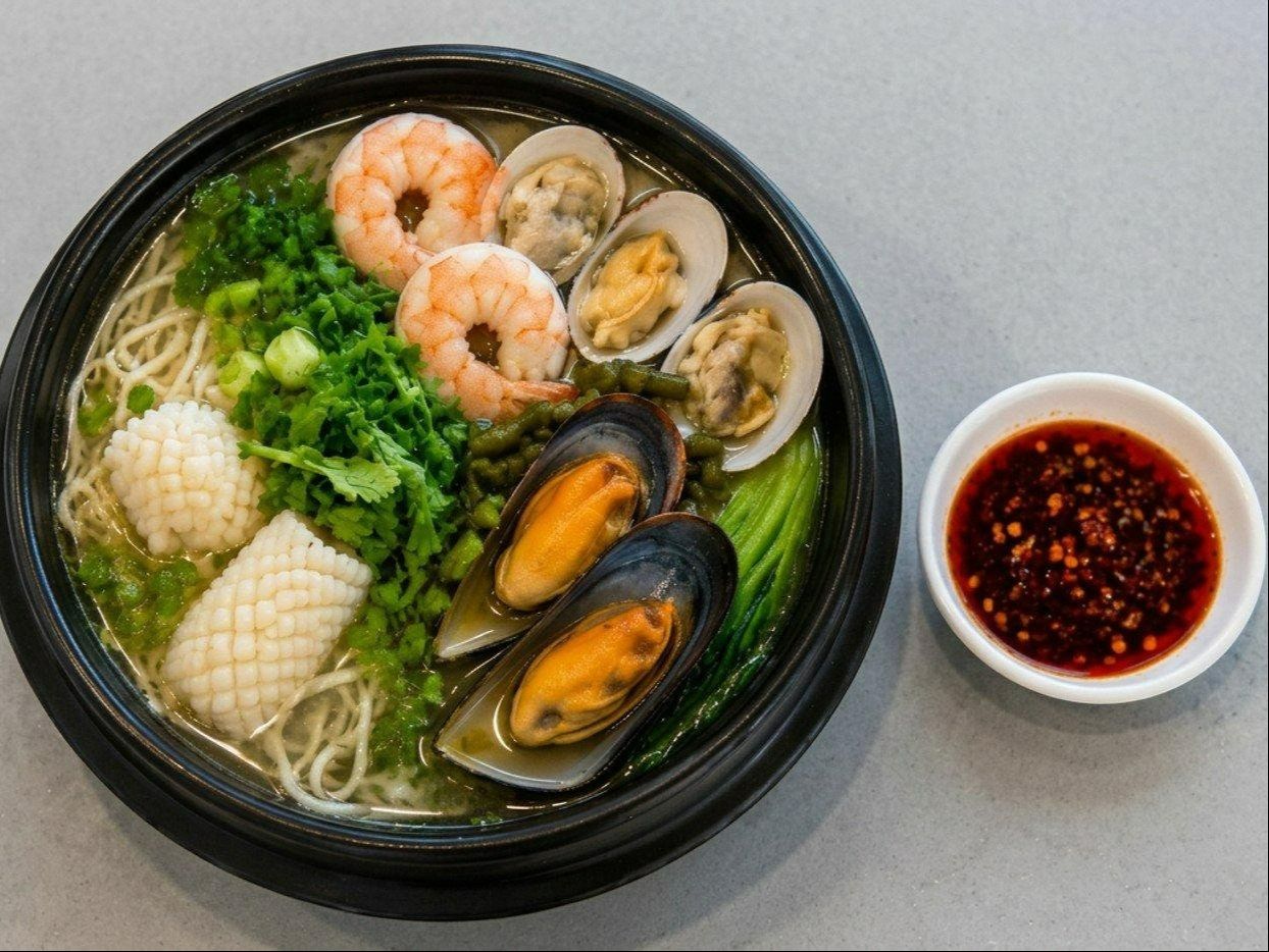 Seafood Noodle Soup.