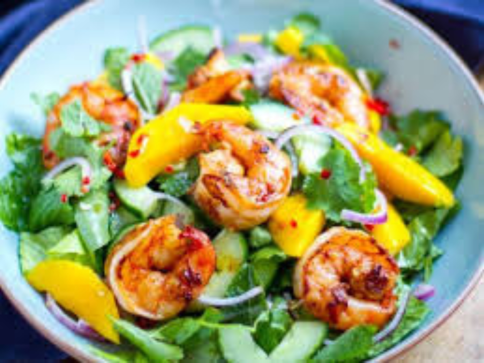 Mango Shrimp.