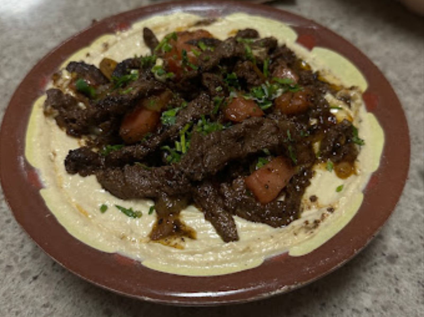 Shawarma Hummus.