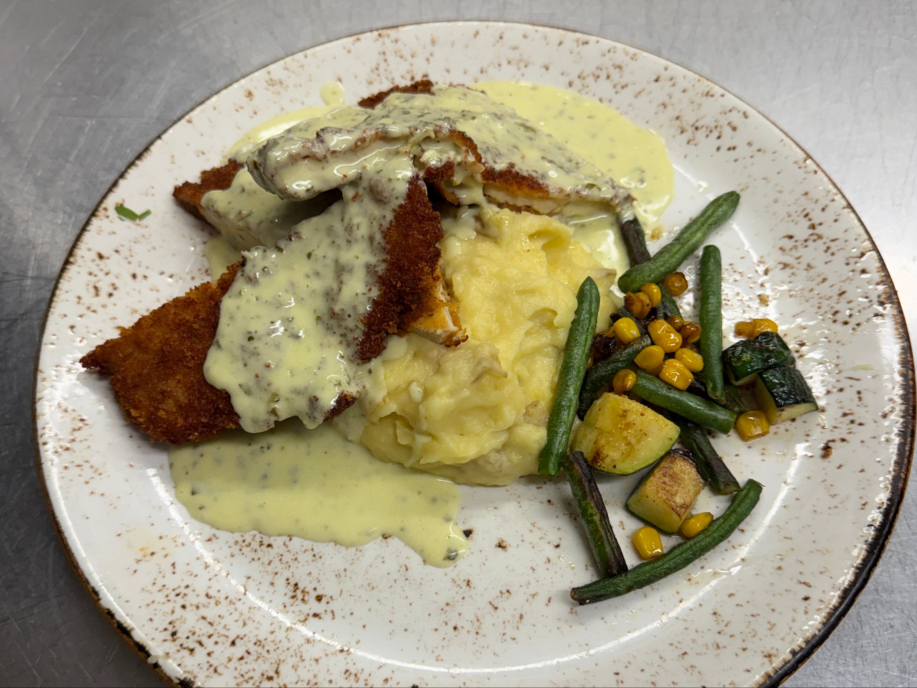 (For 4) Chicken Schnitzel/togo.