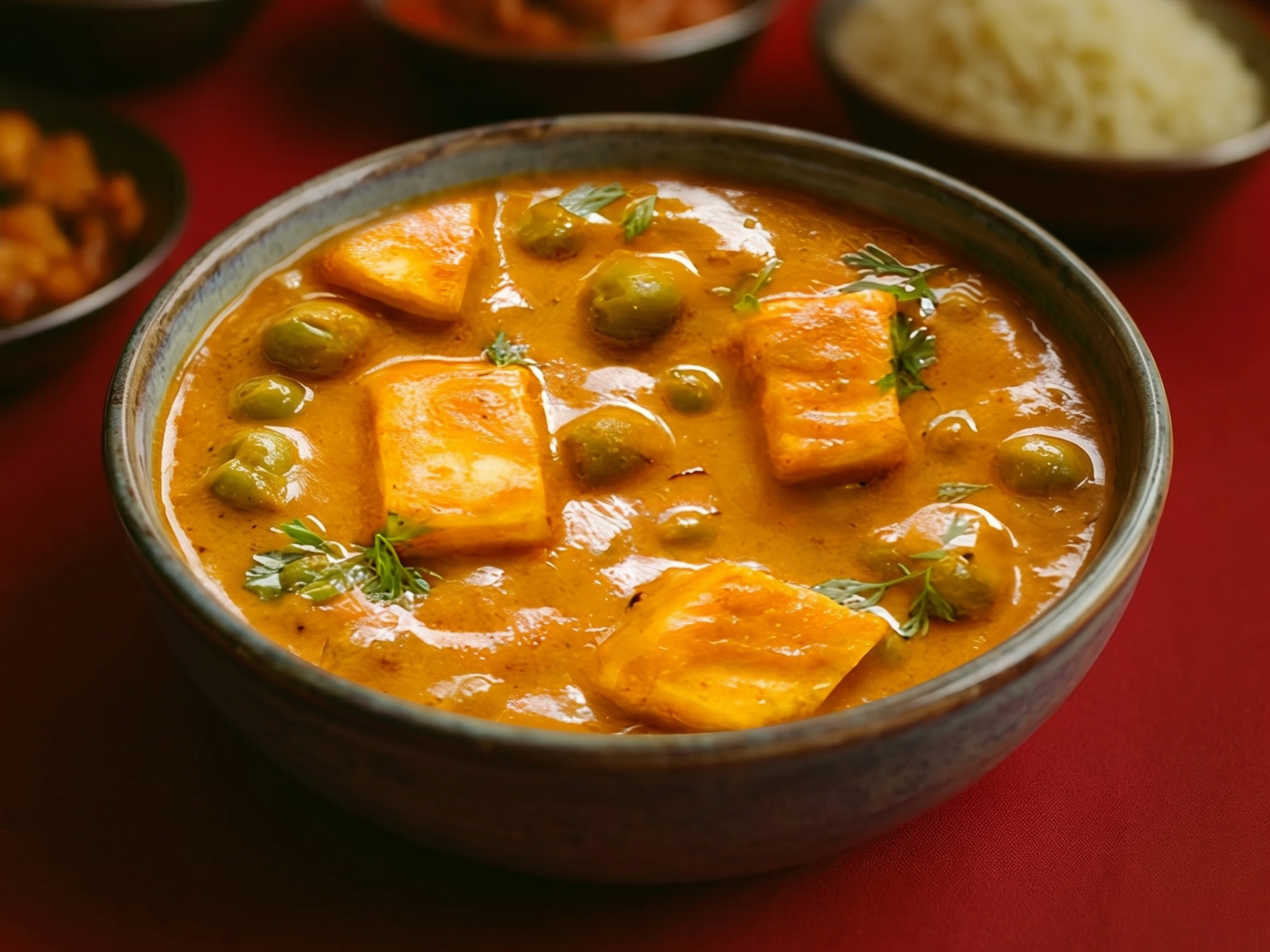 Matar Paneer Small.