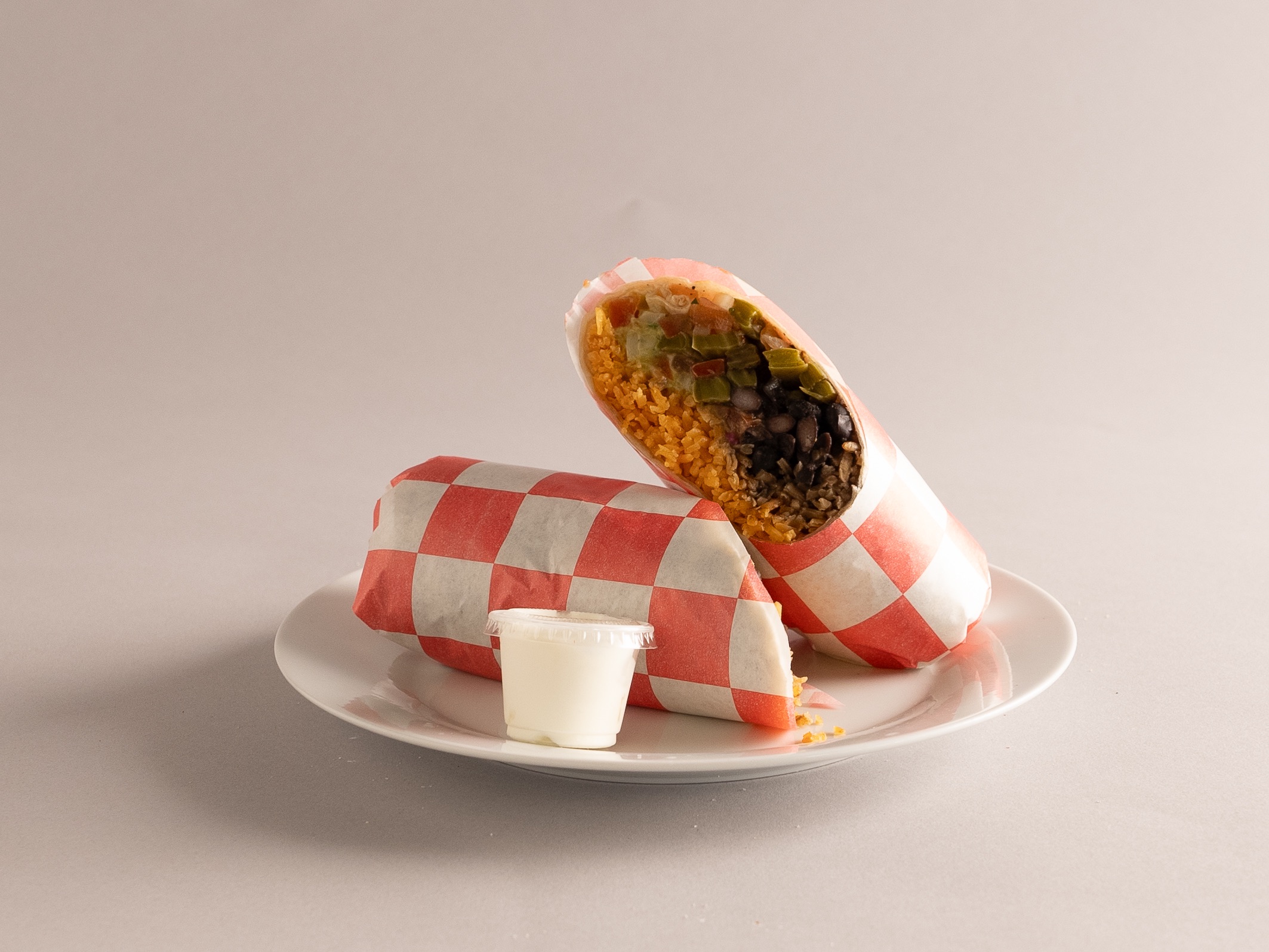 Veggie Burrito.