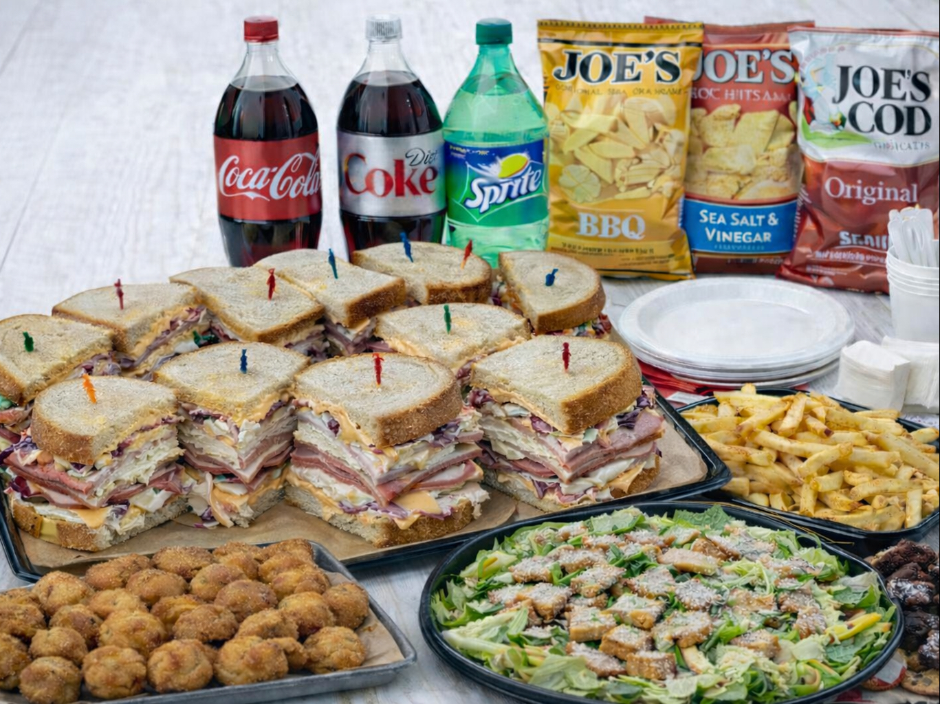 4. Signature Sloppy Joe Experience– Serves 20.