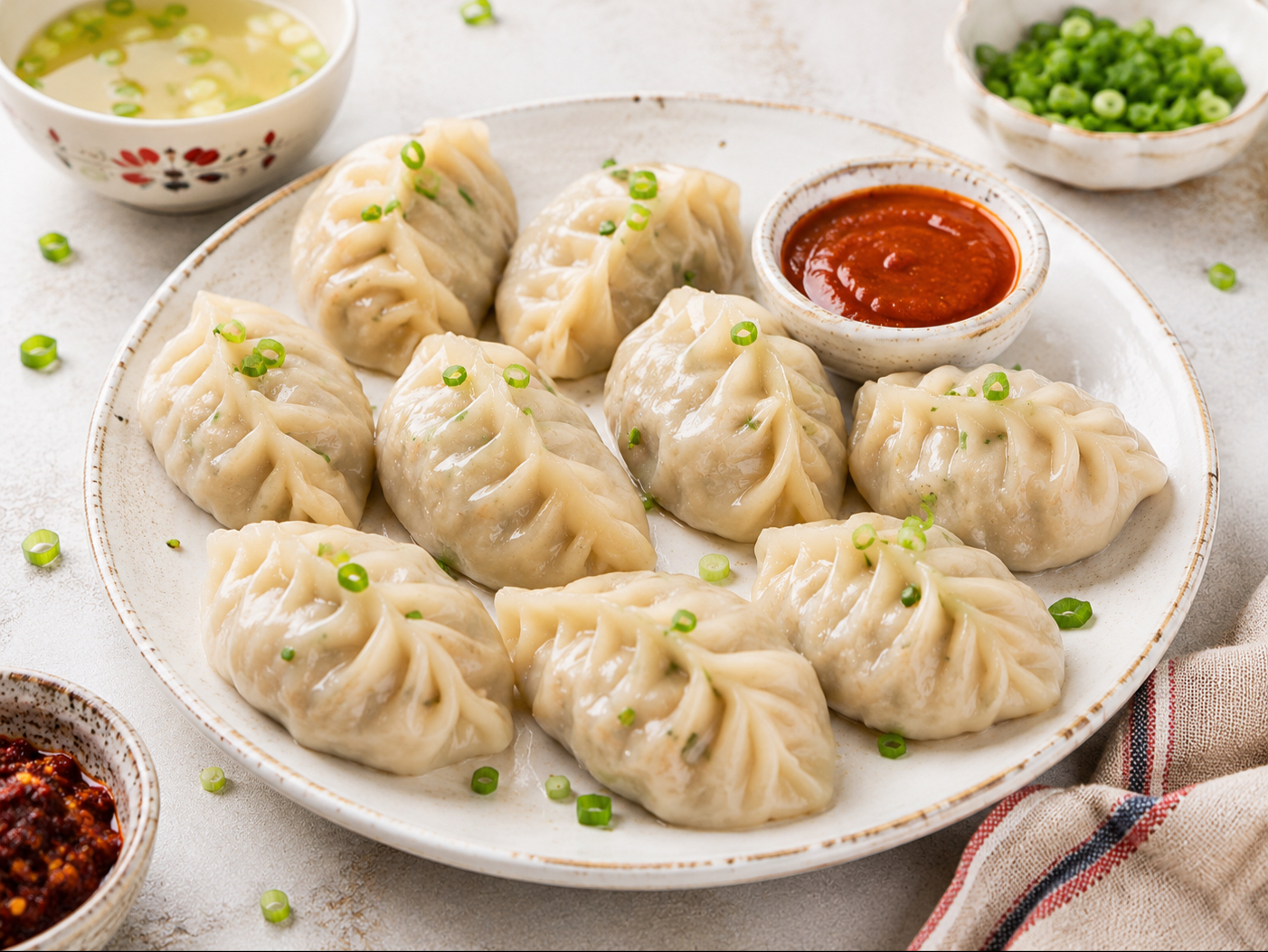 Chicken Momo.
