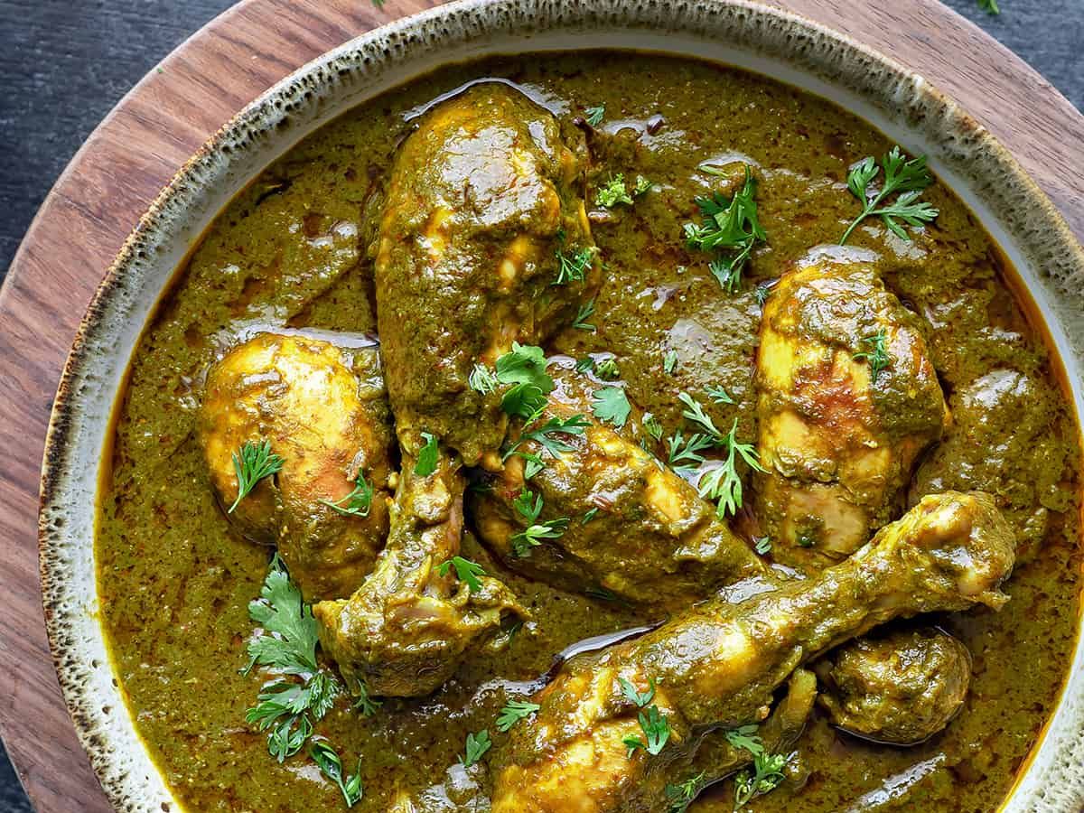 Chicken Saag.