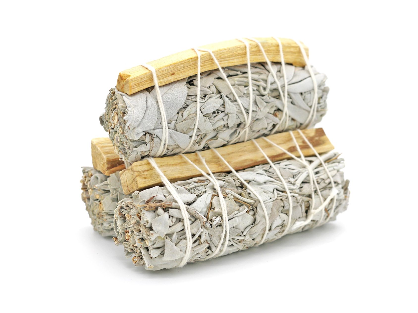 White Sage with Palo Santo Smudge Stick (4 in.).