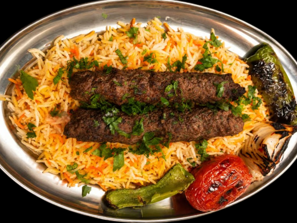 Kafta Kabobs.