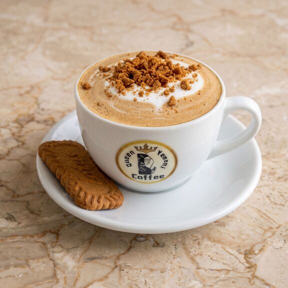 Hot Lotus Biscoff Latte