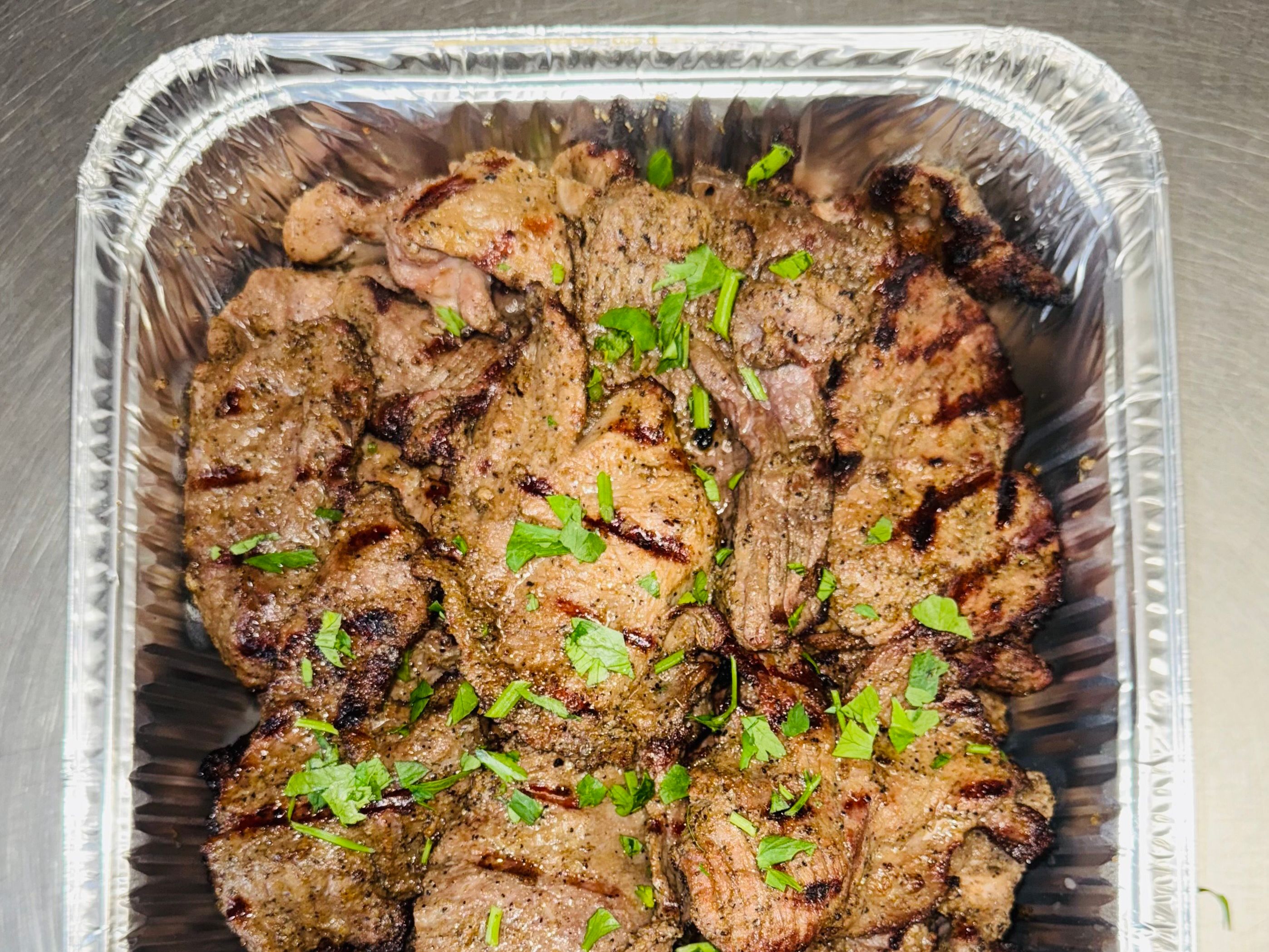 Half Tray Lamb Kabob.