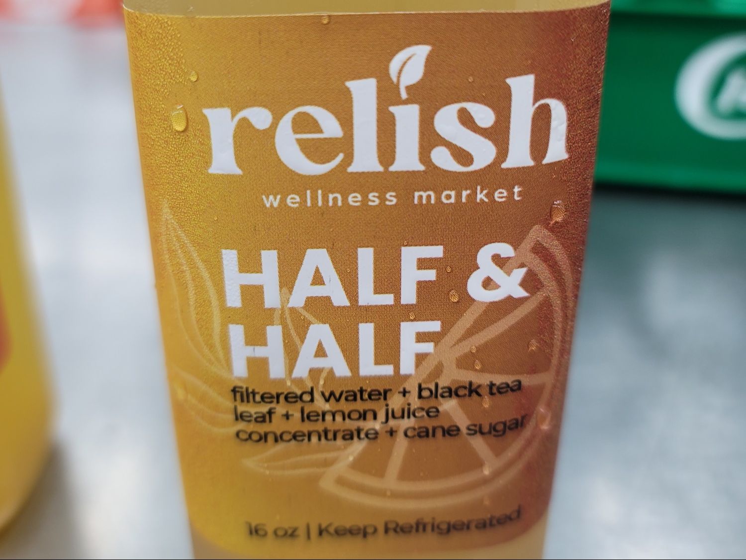 Half & Half : Black Tea and Lemonade by Relish Wellness Market.