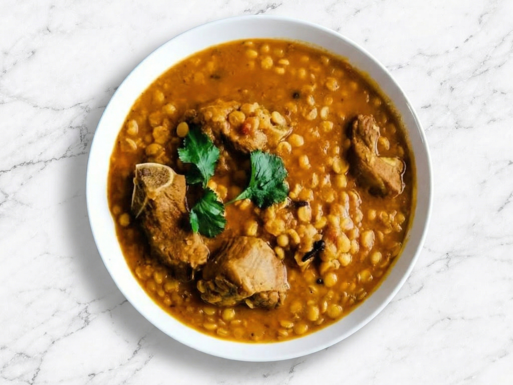 Daal Gosht With Goat.