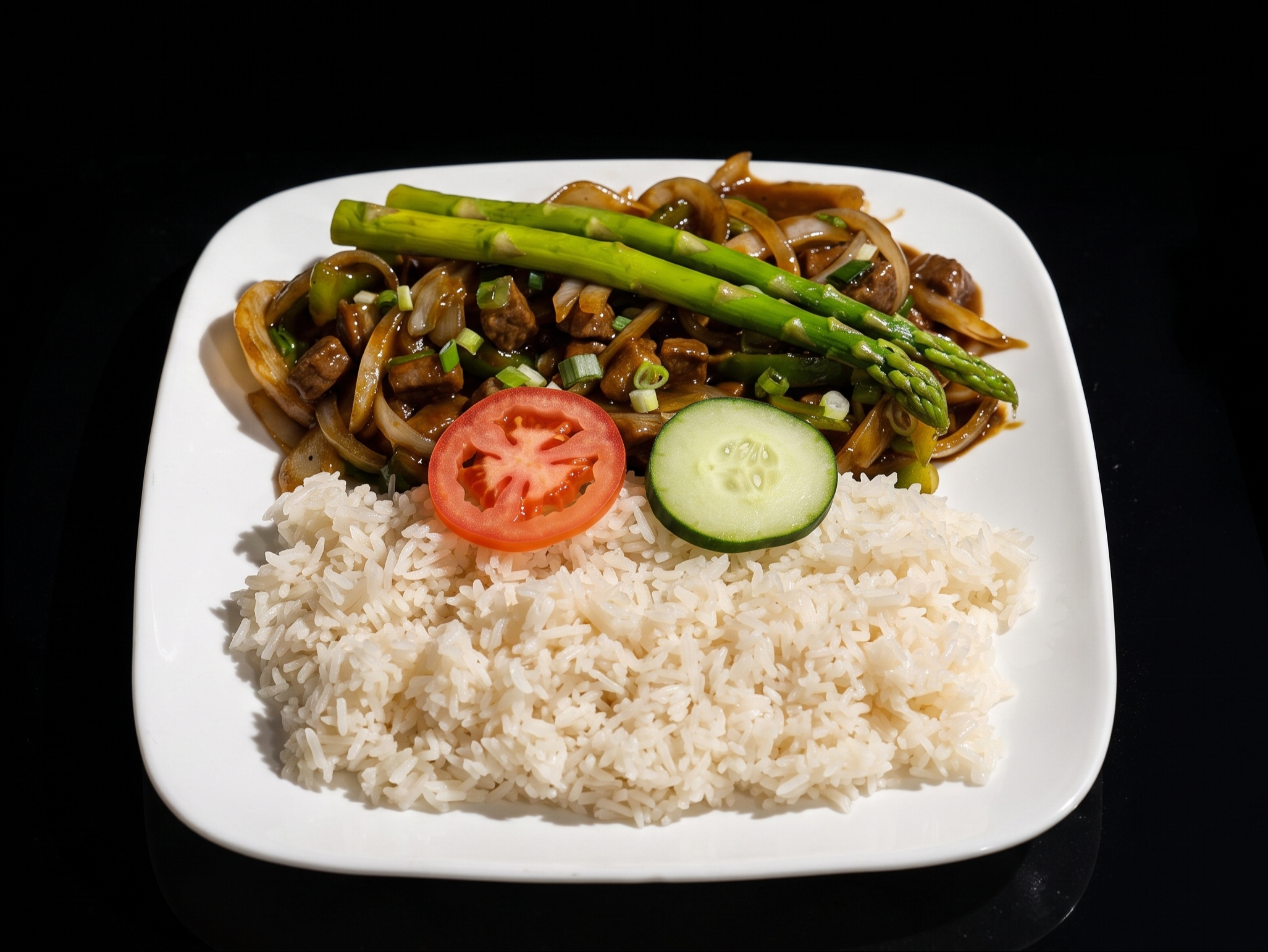 Shaking Beef Asparagus (D).