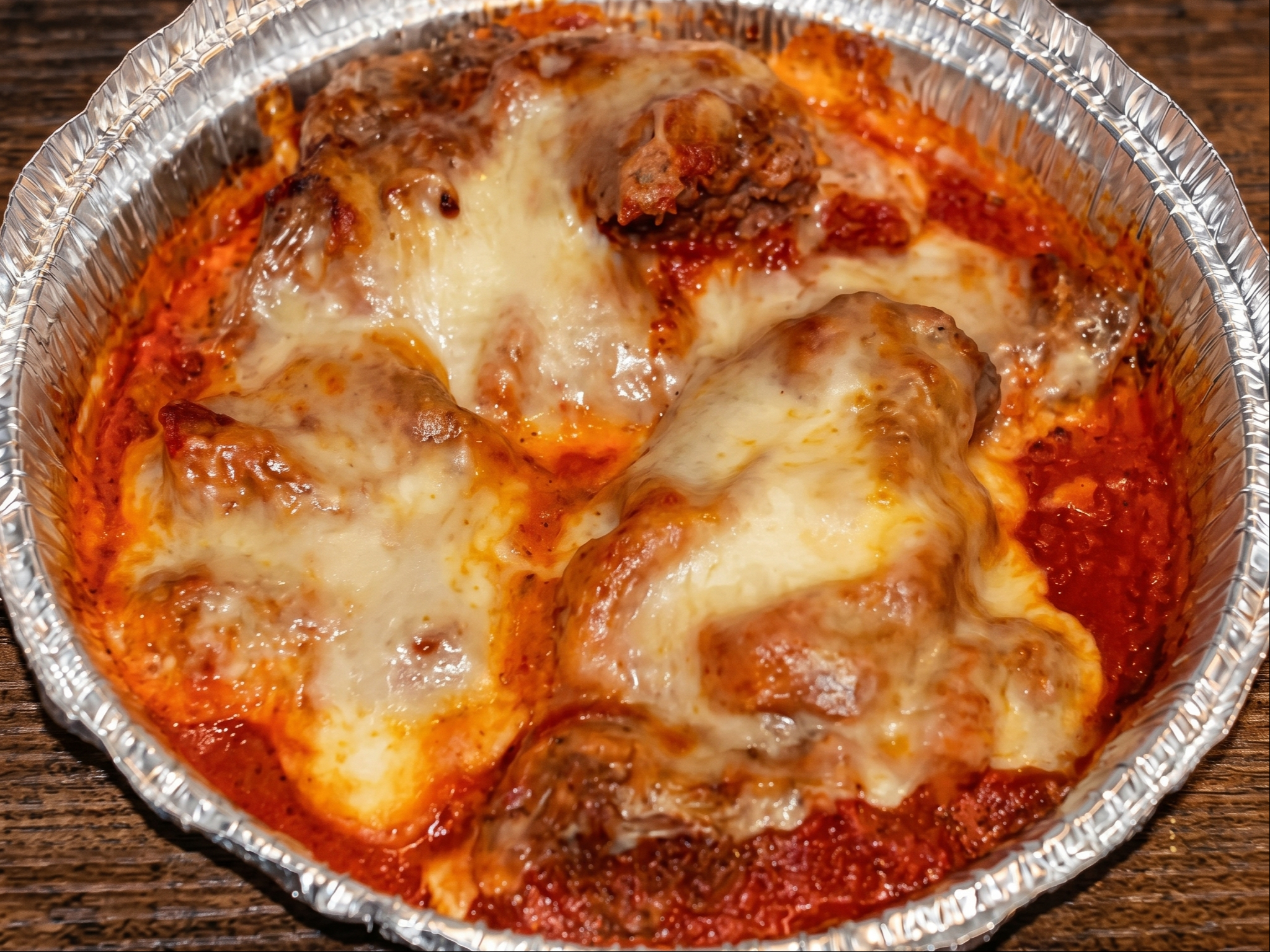 Veal Parmigiana.